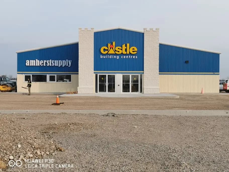 Amherst Supply delivery truck