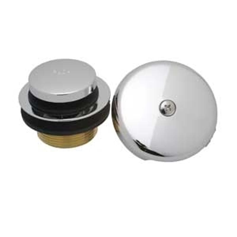 Moen M-Line Series M9211 Drain Waste and Overflow Trim Kit, Brushed Nickel, For: 1-3/8 and 1-1/2 in Drains – image 1