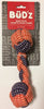 Bud'z Orange Braided Rope Toy