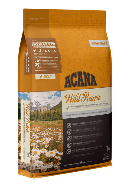 Acana Wild Prairie Dog Food 11.4kg/25lb