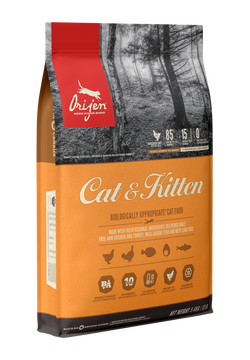 Orijen Cat & Kitten Food 5.4Kg/12lb